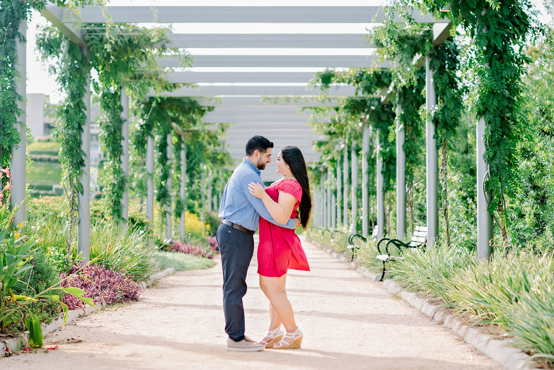 Jessica & Gabe at Centennial Garden